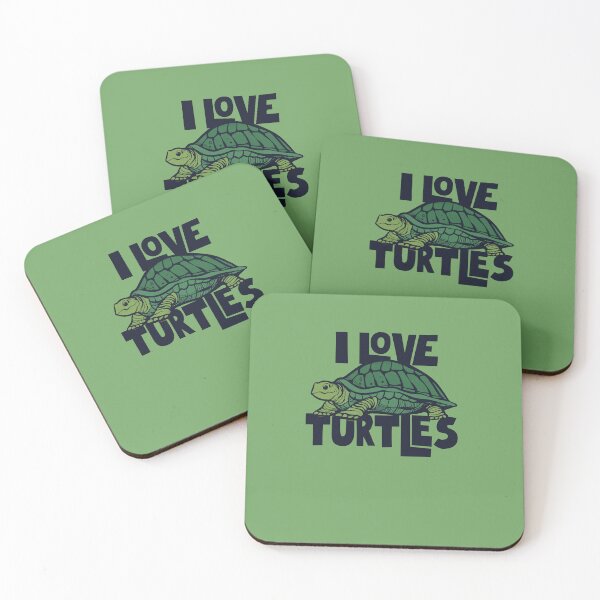 Item preview, I Love Turtles designed and sold by FrictionMaxxing.