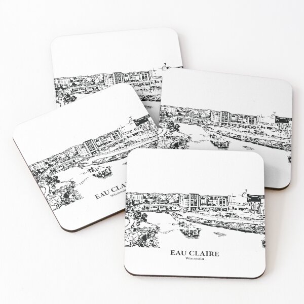 Item preview, Eau Claire - Wisconsin designed and sold by Lakeric Cityscapes.