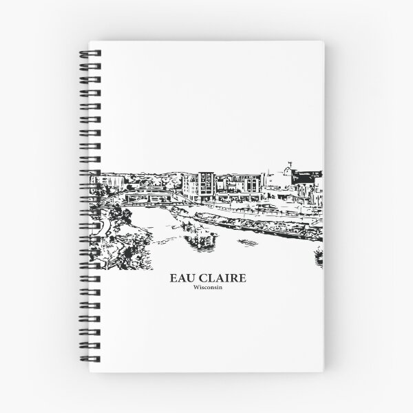 Item preview, Eau Claire - Wisconsin designed and sold by Lakeric Cityscapes.