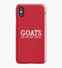 Goats Are The Best People iPhone Case