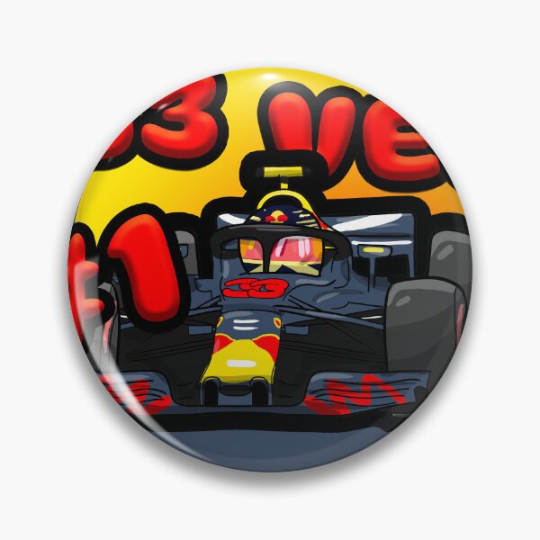 Item preview, Max Verstappen RedBull Formula One Cartoon 33 #1 designed and sold by MonkiFlipp.
