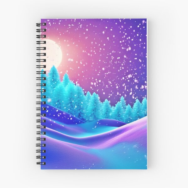 Item preview, Turquoise & Dark Blue Snow designed and sold by Health And Fitness Posts e-Store.