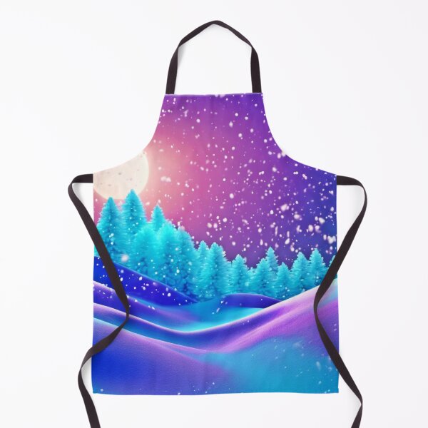 Item preview, Turquoise & Dark Blue Snow designed and sold by Health And Fitness Posts e-Store.
