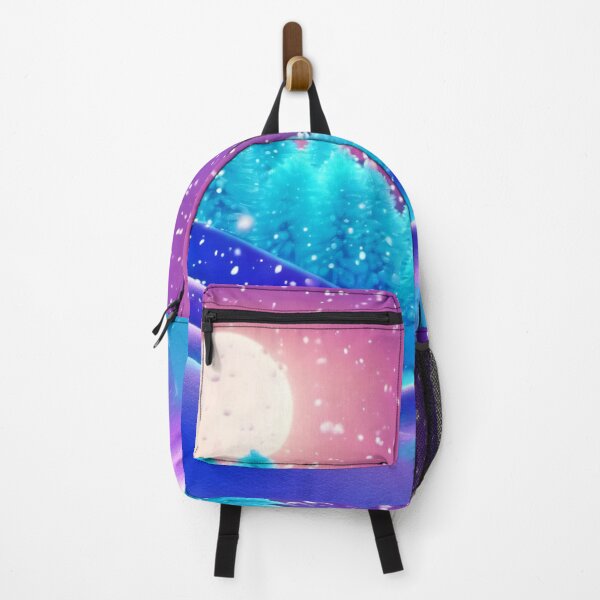 Item preview, Turquoise & Dark Blue Snow designed and sold by Health And Fitness Posts e-Store.