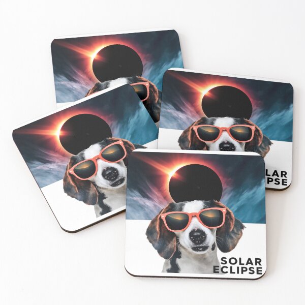 Item preview, Cute Dog Eclipse designed and sold by PlanetMarker.