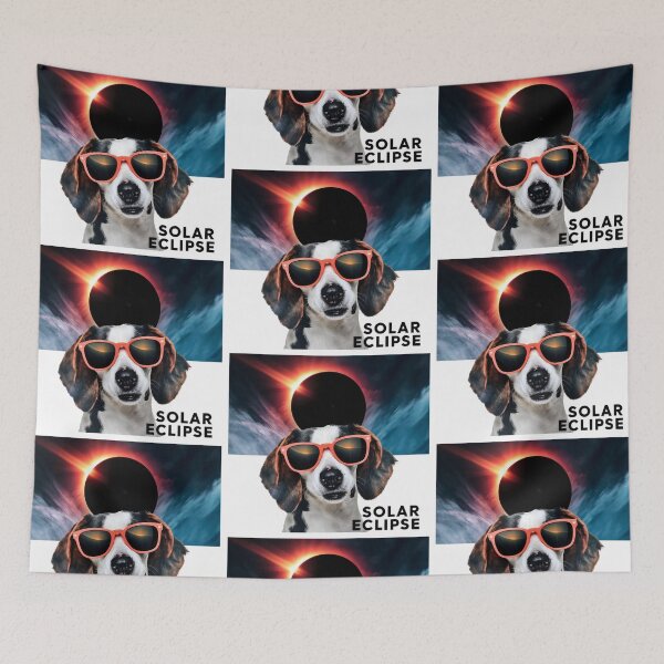 Item preview, Cute Dog Eclipse designed and sold by PlanetMarker.