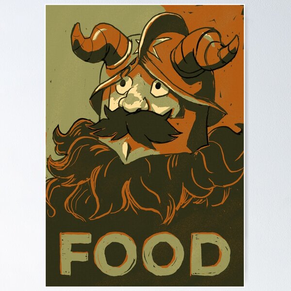 Item preview, Senshi for Food, Delicious in Dungeon  designed and sold by KukuiOlelo.
