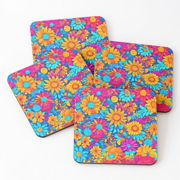 Item preview, Vibrant Colors Flowers designed and sold by Health And Fitness Posts e-Store.