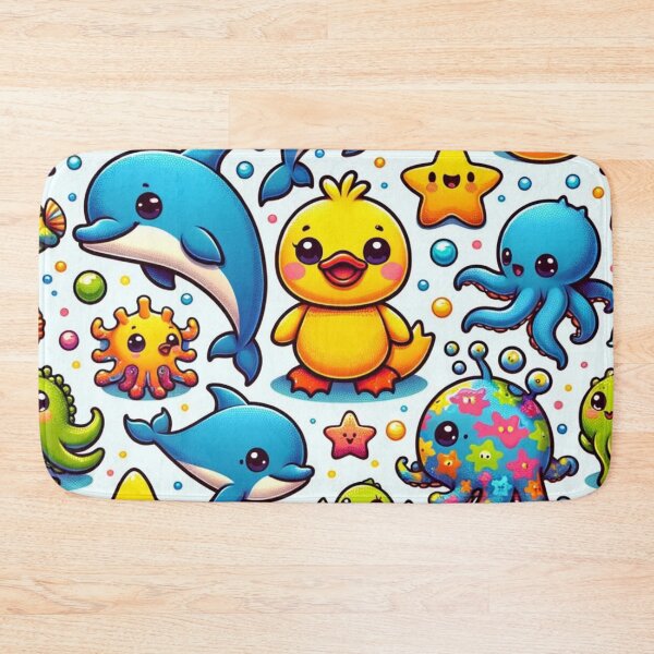 Item preview, Cute Creatures of the Ocean , Cute Animals Inspired Design designed and sold by GPrint001.