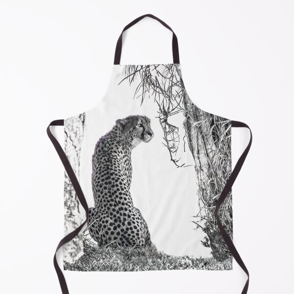 Item preview, Cheetah in Black and White designed and sold by CarolM.