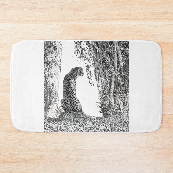 Item preview, Cheetah in Black and White designed and sold by CarolM.