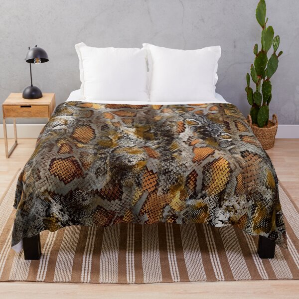 Item preview, Retro Style Elegant Animal Snake Python Skin Pattern designed and sold by PG Illustration.