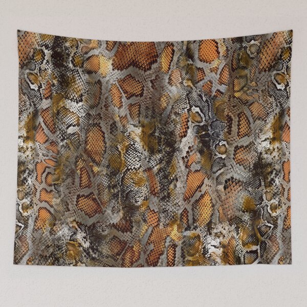 Item preview, Retro Style Elegant Animal Snake Python Skin Pattern designed and sold by PG Illustration.