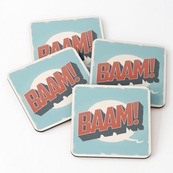 Item preview, BAAM! Typo designed and sold by Bastiano's Nerdiverse.