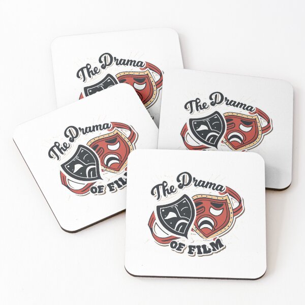 Item preview, Classic Comedy and Tragedy Masks - The Drama of Film designed and sold by NiftyWrx.