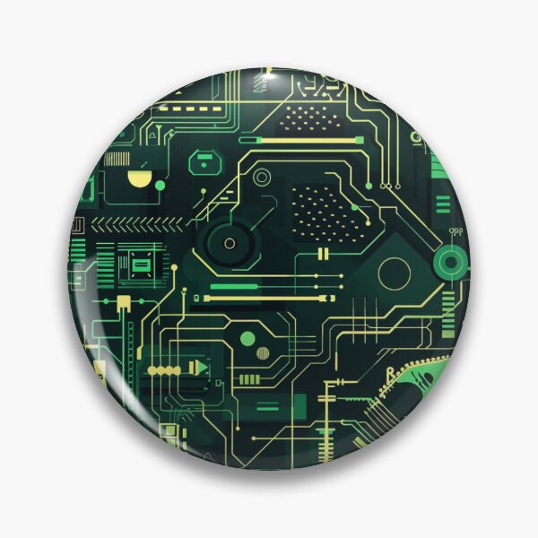 Item preview, Green Circuit board  designed and sold by NuttyCottage.