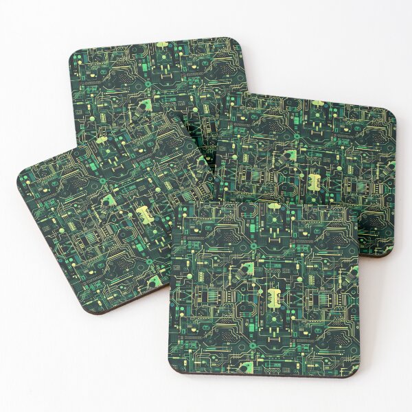 Item preview, Green Circuit board  designed and sold by NuttyCottage.