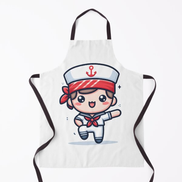 Item preview, Kawaii Sailor With A Red Bandana designed and sold by CanvasCutie.