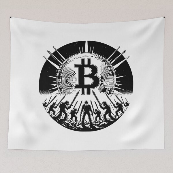 Item preview, Bitcoin: Last Hope in a Post-Apocalyptic Disaster designed and sold by LATINOERRANTES.