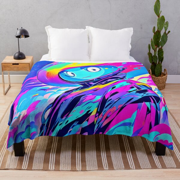 Item preview, Cool-Toned Alien Art designed and sold by Health And Fitness Posts e-Store.