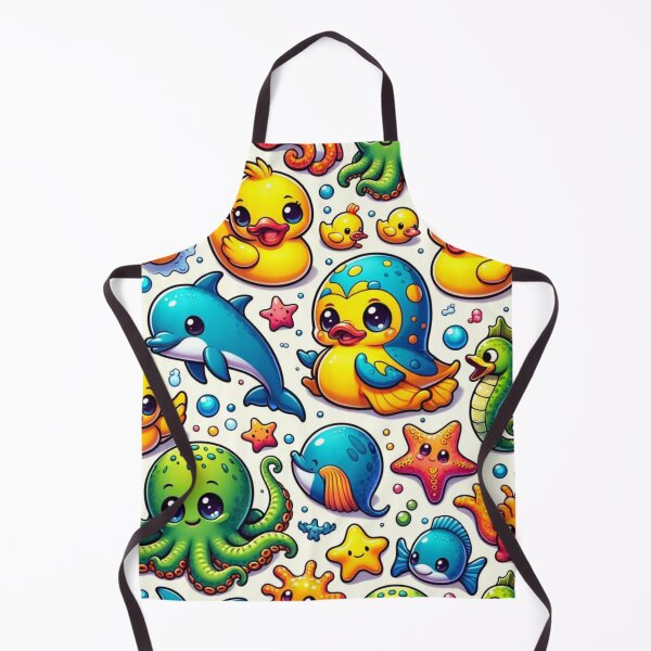 Item preview, Cute Creatures of the Ocean , Cute Animals Inspired Design designed and sold by GPrint001.
