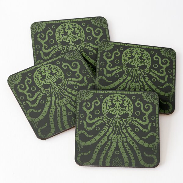 Item preview, Cthulhu - Lovecraft - Tentacle Monster - Eldritch Elder Sign designed and sold by zachholmbergart.