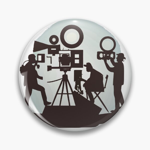 Item preview, Cinematic Film Crew Silhouette designed and sold by NiftyWrx.