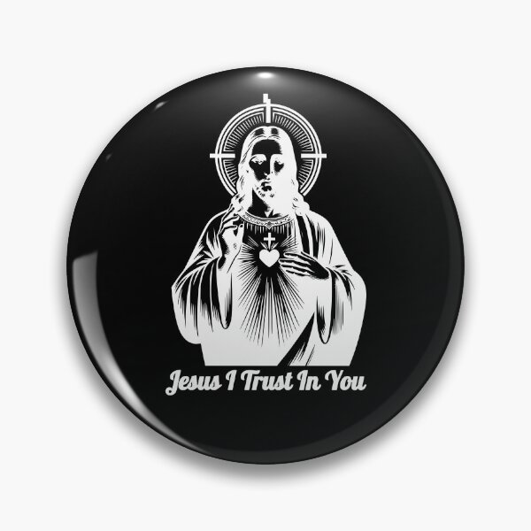 Item preview, Jesus I Trust In You! White Vector designed and sold by PMCreative.
