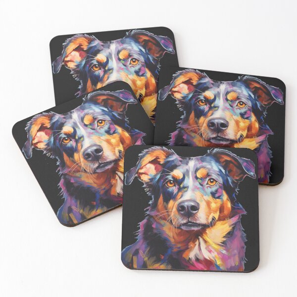 Item preview, Dog adult animal pet realistic painted portrait fur nose designed and sold by G-M-Designs.