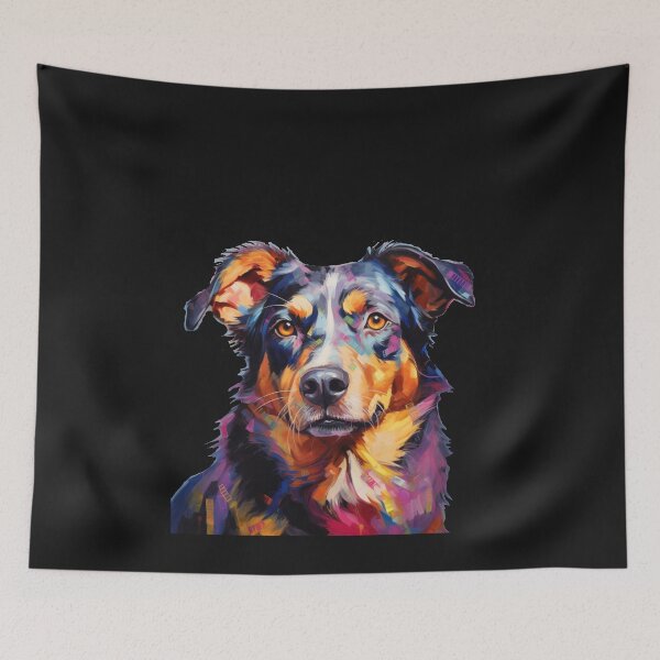 Item preview, Dog adult animal pet realistic painted portrait fur nose designed and sold by G-M-Designs.