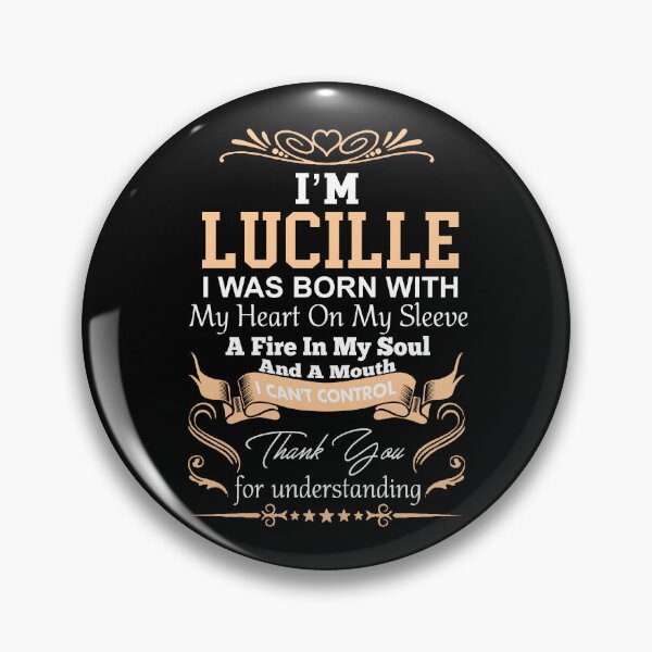 Artikelvorschau, Definition des Mädchennamens Lucille entworfen und verkauft von Share-me.