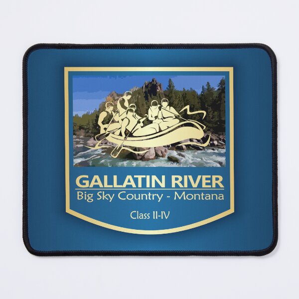 Item preview, Gallatin River (PFK) designed and sold by curranmorgan.