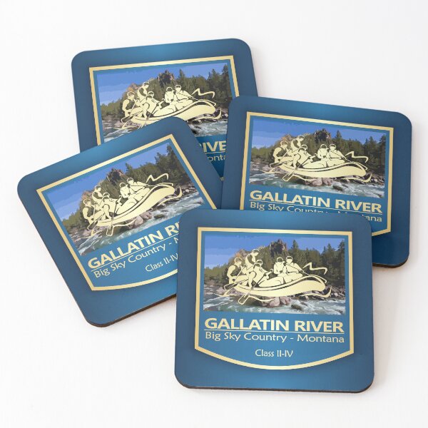 Item preview, Gallatin River (PFK) designed and sold by curranmorgan.