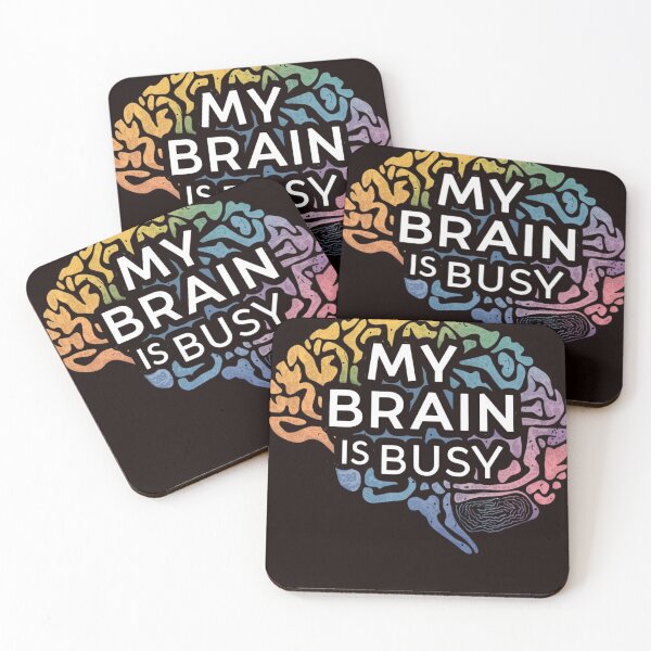 Item preview, Sorry, my brain is busy - colours designed and sold by Endless Projects.