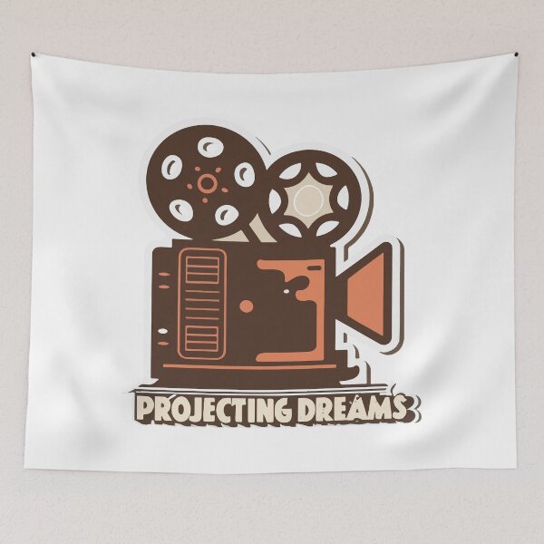 Item preview, Projecting Dreams Vintage Film Projector designed and sold by NiftyWrx.
