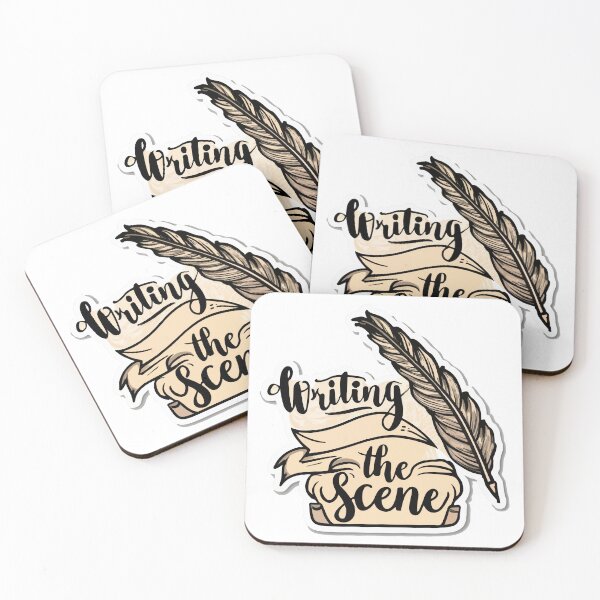 Item preview, Artisan Quill Pen & Script Pages - 'Writing the Scene' designed and sold by NiftyWrx.