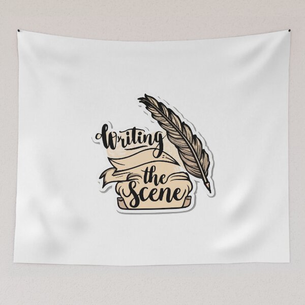 Item preview, Artisan Quill Pen & Script Pages - 'Writing the Scene' designed and sold by NiftyWrx.