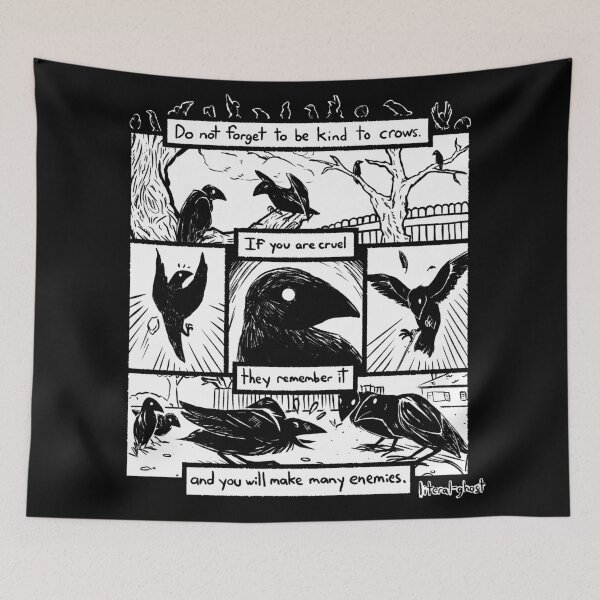 Item preview, A Lesson in Crows designed and sold by literal-ghost.