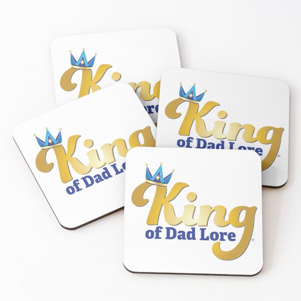 Item preview, King of Dad Lore designed and sold by Loah-Store.