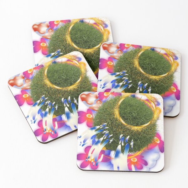 Item preview, Grass ball on flowers with halo designed and sold by channel-art.