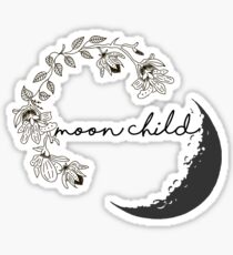 Mond Kind Sticker