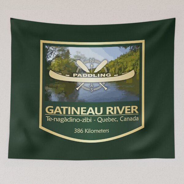 Item preview, Gatineau River(PFK) designed and sold by curranmorgan.
