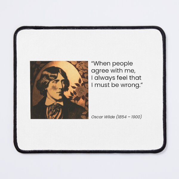 Item preview, Oscar Wilde 2 designed and sold by QuotationInsp.
