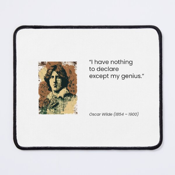 Item preview, Oscar Wilde 3 designed and sold by QuotationInsp.
