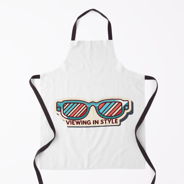 Item preview, Viewing in Style 3D Glasses Illustration designed and sold by NiftyWrx.