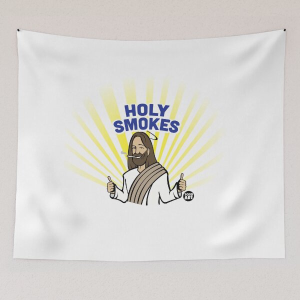 Item preview, HOLY SMOKES JESUS designed and sold by TODD GOLDMAN.