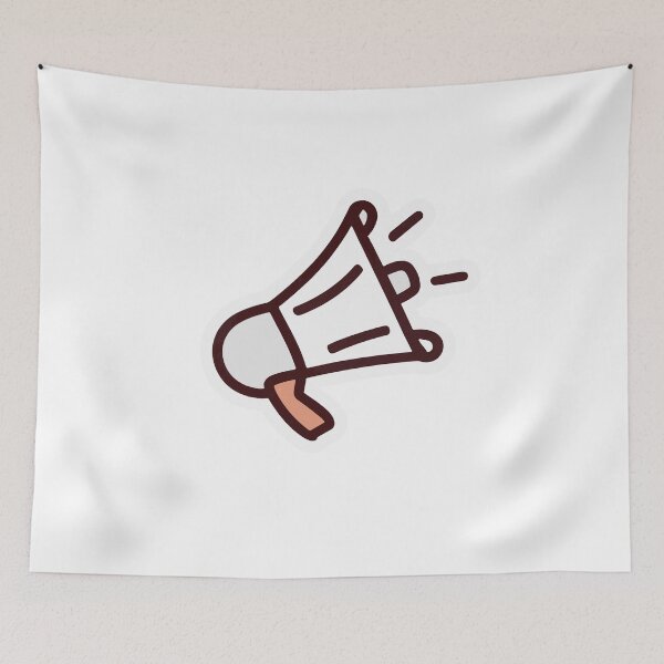 Item preview, Classic 'Cut!' Megaphone Filmmaking Icon designed and sold by NiftyWrx.