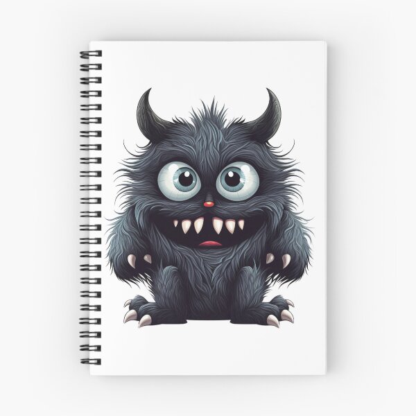 Item preview, Smiling Fluffy Monster designed and sold by NicolasGlowArt.