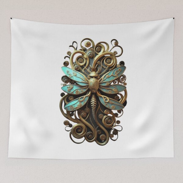 Item preview, Dragon-fly designed and sold by PatronesKawai.