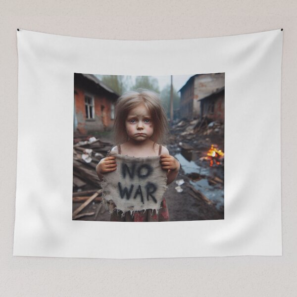 Item preview, Desperate cry against war designed and sold by PrintsQuarter.